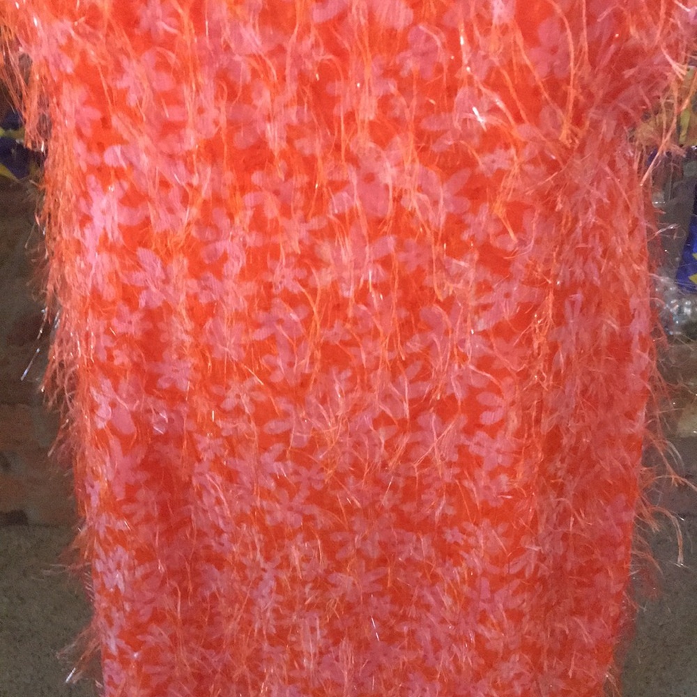Orange fun dress!! NWT - Picture 3 of 11